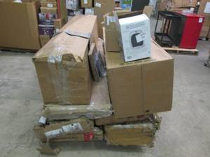 pallet of furniture and electronics...