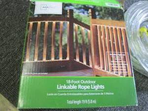 18 foot outdoor linkable rope light...