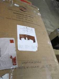 linon nook corner unit open box ...