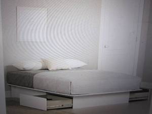 south shore fusion platform bed wit...