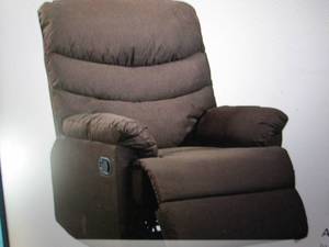 the pleasant valley recliner brown ...
