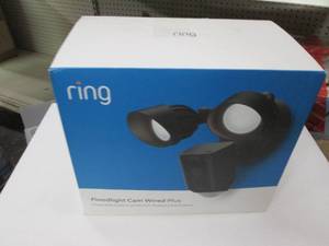 ring flood light wired plus securti...