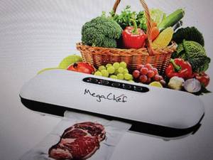megachef home vacuum sealer and foo...