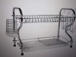 better chef 16 inch dish rack open ...