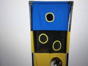 pet life kitty square obstacle soft...