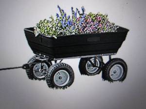 real work utility cart open box ret...