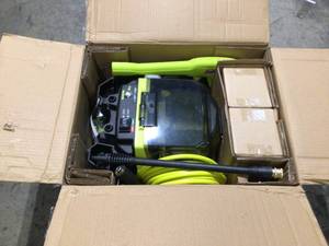 40V HP Brushless Whisper Series 1500 PSI 1.1 GPM Cold Water Electric Pressure Washer w (2) 6.0 Ah Batteries and Charger by RYOBI Customer Returns See Pictures