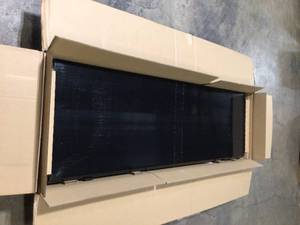 Ready-to-Assemble 24-Gauge Steel Garage Gear Cabinet in Black (36 in. W x 72 in. H x 24 in. D) by Husky Customer Returns See Pictures