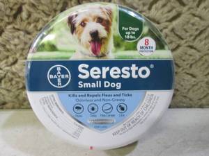 lot 9 image: (BSB) Bayer Seresto Small Dog Unope...