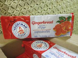 lot 20 image: (B-1) Case of 12 Packs Gingerbread ...