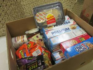 lot 26 image: (EC2) Box of Assorted Crackers Cand...