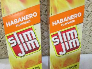 lot 30 image: (B-1) 2 Boxes Slim Jim Habanero Fla...
