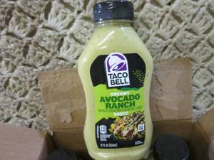 lot 47 image: (B-1) 7 Bottles Taco Bell Creamy Av...
