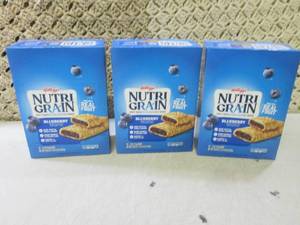 lot 48 image: (B-1) 3 Boxes 16 Bars Each Nutri-Gr...