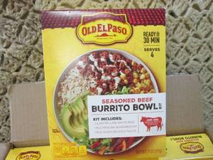 lot 49 image: (B-1) Case of 8 Old El Paso Burrito...