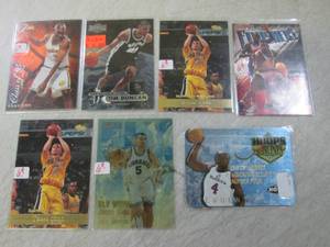 lot 53 image: (FS) 7 Assorted Basketball Sports C...