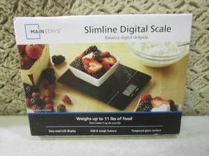 lot 90 image: (EC1) Slimline Digital Scale...