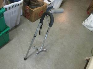 lot 93 image: (G-1) 2 Aluminum Adjustable Canes...