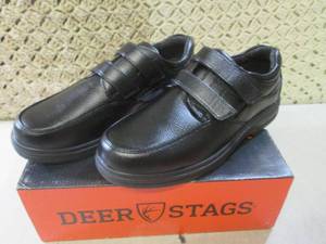 lot 111 image: (F-0) Pair Deer Stags Work Shoes Si...
