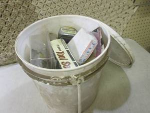 lot 136 image: (F-1) Bucket Full of Misc...