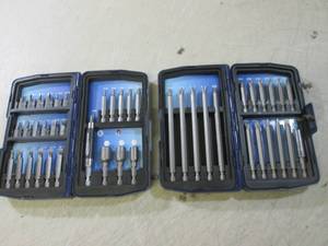 lot 140 image: (EC1) 2 Driver Bit Sets...