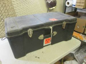 lot 176 image: (A-4) Plastic Trunk with Miniature ...