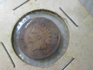 lot 193 image: (CNTR) 1904 Indian Head Penny (Hard...