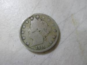lot 194 image: (CNTR) 1911 Liberty Head V Nickel...