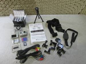 lot 202 image: (C-4) GoPro Hero With A Lot Of Acce...