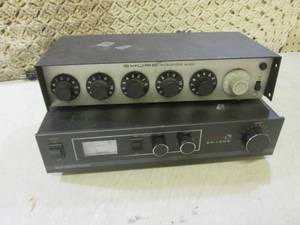 lot 213 image: (RM3) Shure M68 Microphone Mixer an...