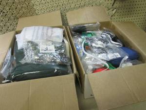 lot 252 image: (F-3) 2 Boxes Full of Misc New Stuf...