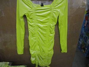 6 Wild Fable Lime Green size S Dres...