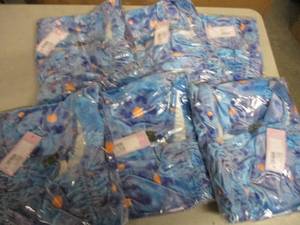 6 Wild Fable Blue Floral size XL Dr...