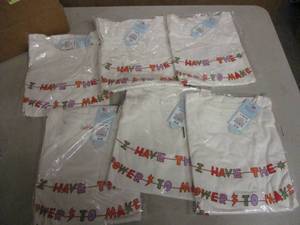 6 Large T-shirts...