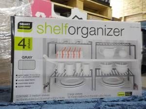 Smart Design 4 Shelf Organizer...