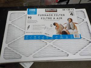 Kirkland Furnace Filters- set of 4...