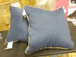 Set of 2 Dcor Pillows, Navy...