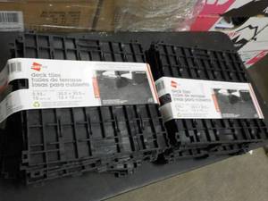 Easy Tile Deck Tiles 20 total sq f...