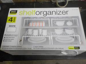 Smart Design 4 Shelf Organizer...