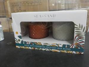Sea and Sand Scented Candles...