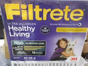 2 Filtrate 20 x 25 x 4 Filters...