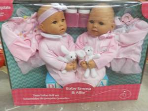 Baby Emma and Allie Baby Doll Set...