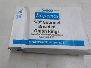 32 oz Box Frozen Onion Rings...