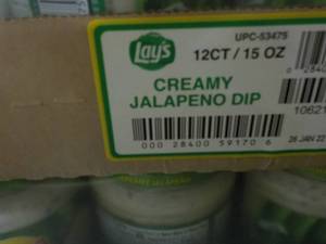 Case of 12 - 15 oz Jars Lay Jalapen...