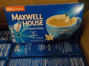 Case of 8 Boxes Maxwell French Vani...