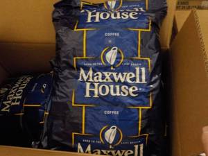 4 lb. Bag Maxwell House Whole Coffe...