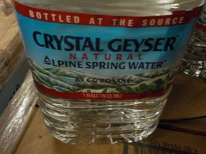 12 Gallon Jugs Crystal Geyser Alpin...