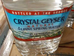 12 Gallon Jugs Crystal Geyser Alpin...