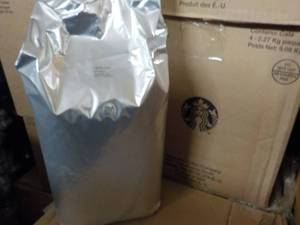 5 lb. Bag Starbucks Verona Whole Be...