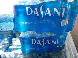 2 - 24 packs Dasani Purified Water...